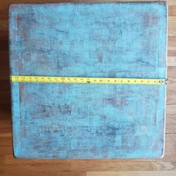 Vintage Butcher Block Coffee Table