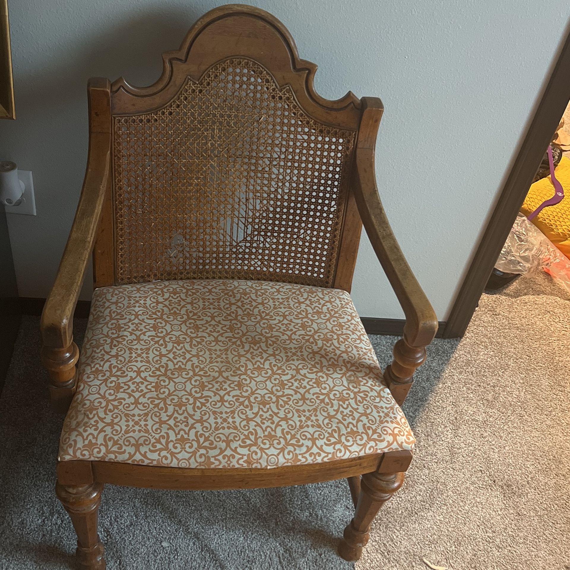 Vintage Wooden Chair Hand Made