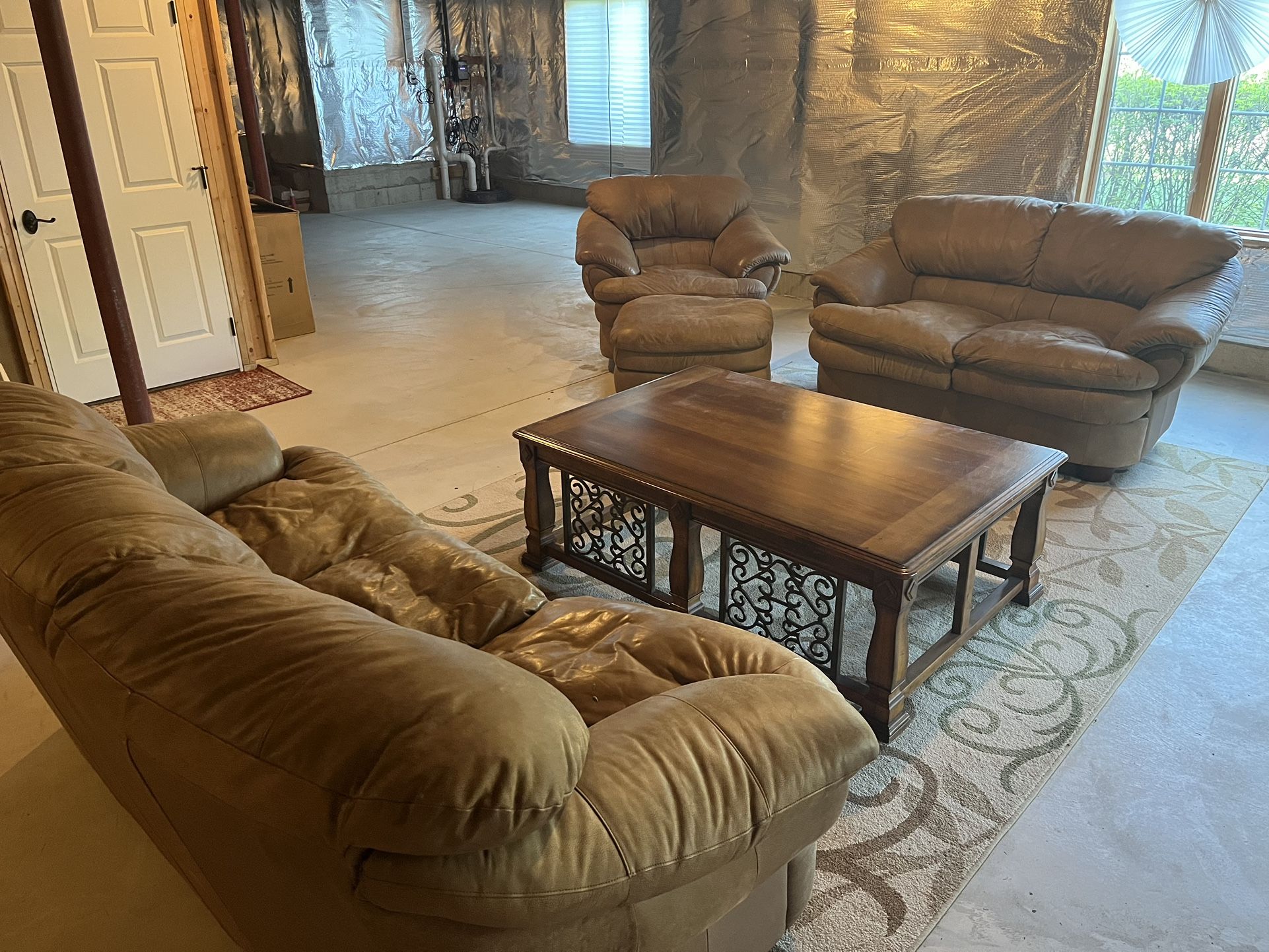 3 Piece Furniture Leather set