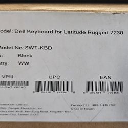 Dell keyboard for Latitude Rugged 7230