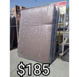 FULL MATTRESS WITH BOX SPRING