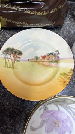 Vintage Porcelain Decorative Plate