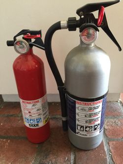 Fire extinguishers