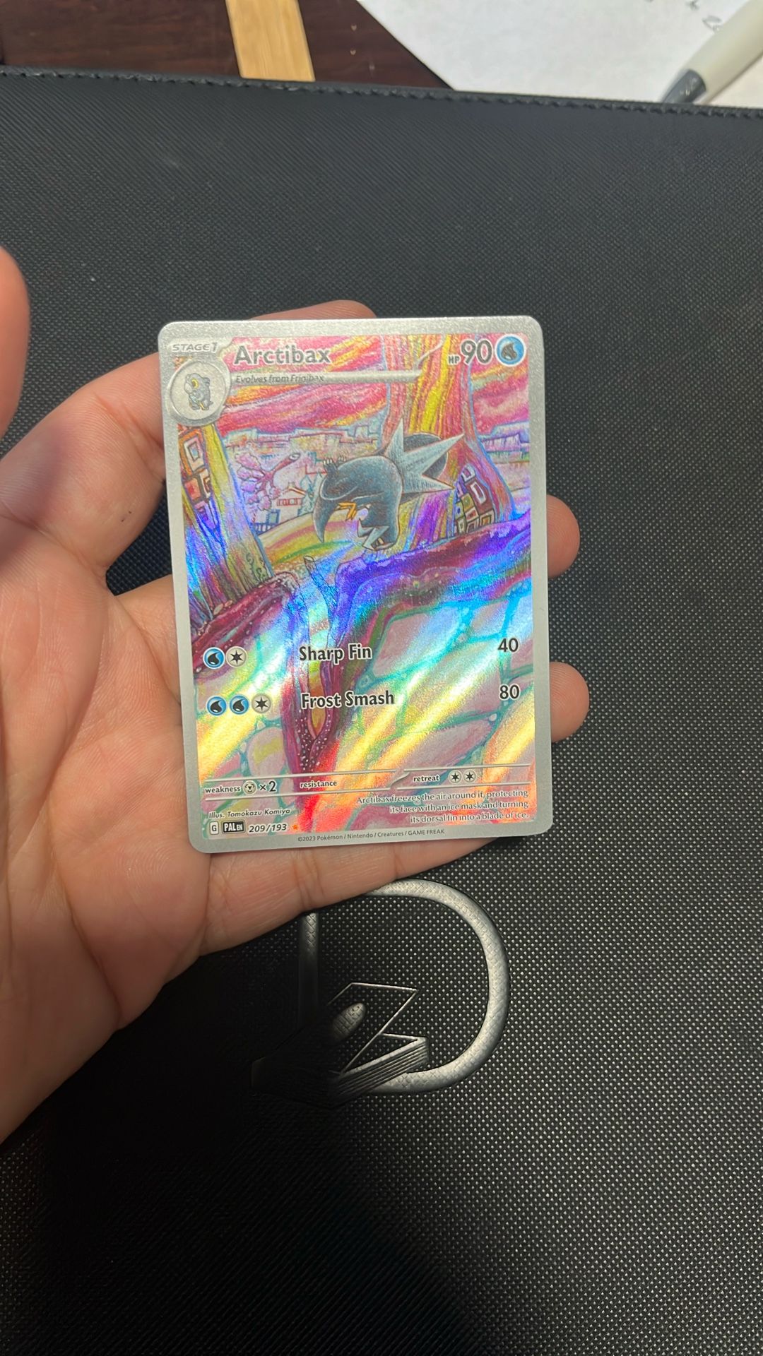 Arctibax IR Paldea Evolved Pokemon 