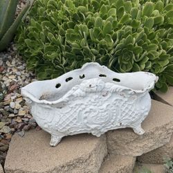Vintage Cast Iron Planter
