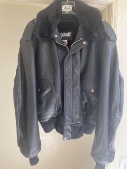 Schott Leather Bomber Jacket