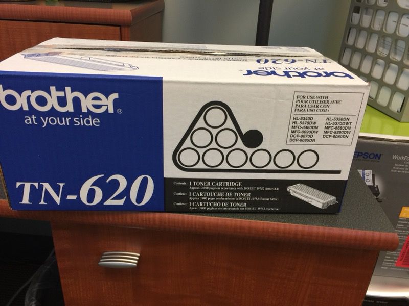 Brother TN 620 toner, never used, bought in error.