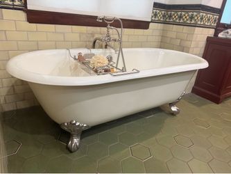New premium Cheviot Clawfoot Tub