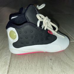 Nike Air Jordan 13 XIII Retro Hyper Pink Crib Shoes Size 3C 553664-008 infant