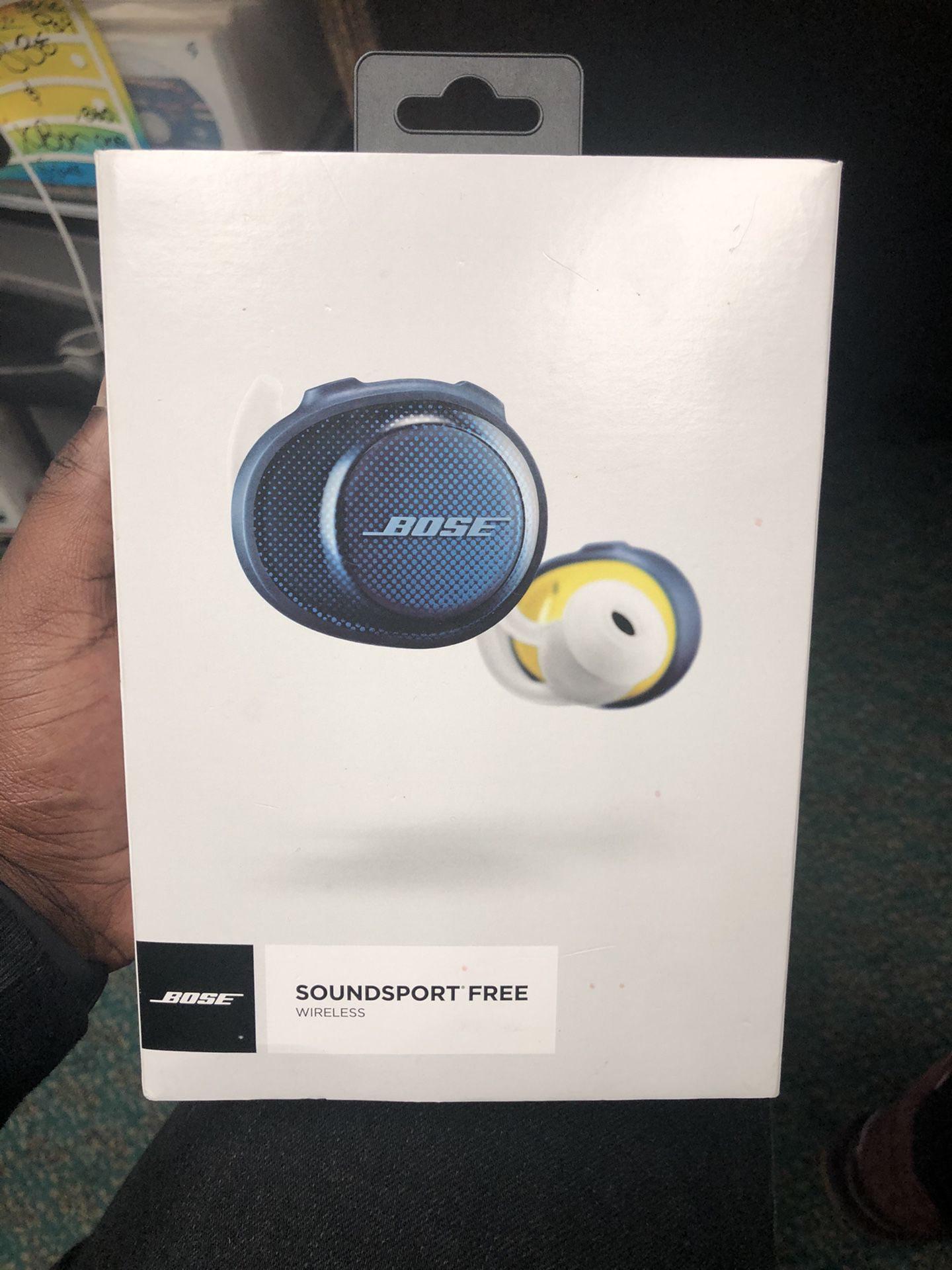 Headphones, Electronics Bose SoundSport Free Wireless in box Used