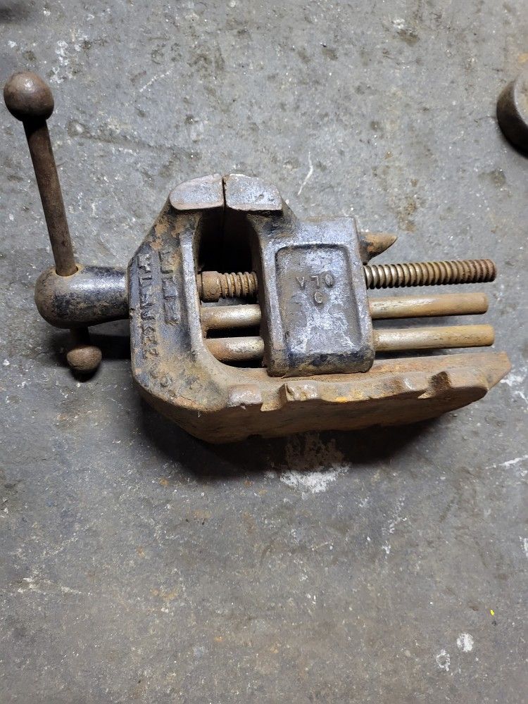 Luther Grinder Mfg. V70 C Bench Vise ๐บ๐ธ Made Tool Shop Garage Tools Anvil