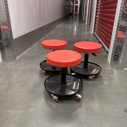 3pcs Pittsburgh pneumatic roller stool , chair