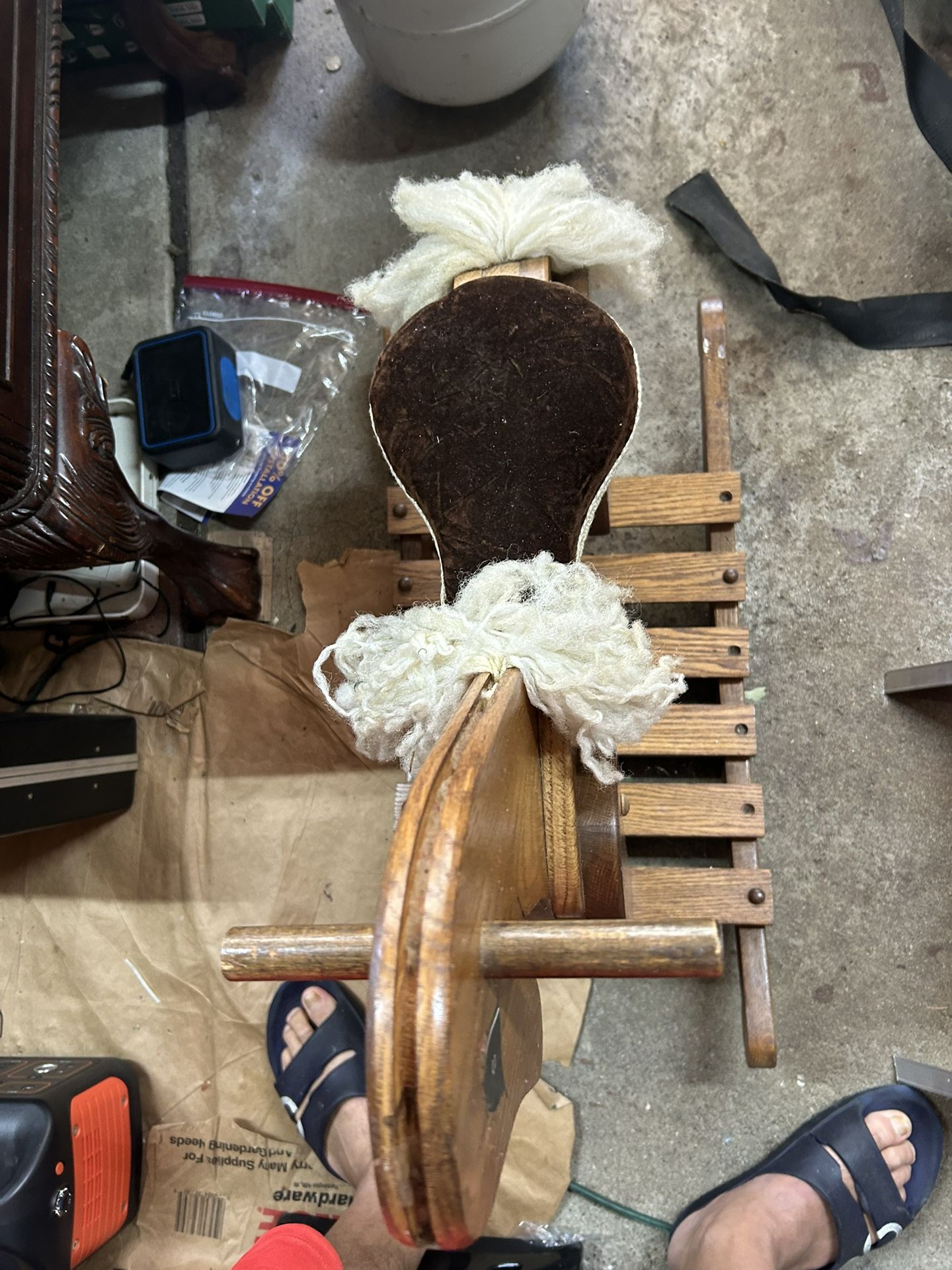 Old Wooden Rocking Horse $200 Or Best