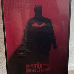 The Batman Poster Plus Frame