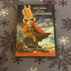 Cecil B. DeMille’s ; The Ten Commandments ( 2 Discs) DVD Movie 