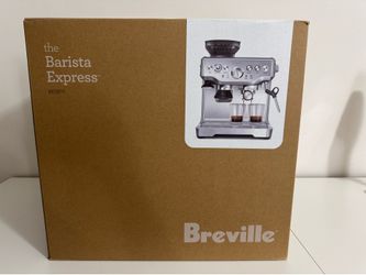 BREVILLE THE BARISTA EXPRESS ESPRESSO MACHINE - BES870XL (E10049660) 1Y WARRANTY