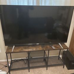 55” TCL Roku Smart Tv With Stand Like New