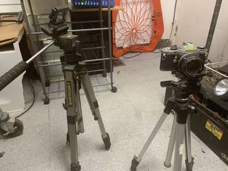 Cameras, tripods, and much more