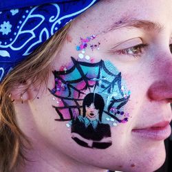 Facepainting & Jewels With Glitter
