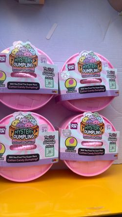 Mystery dumpling cotton candy