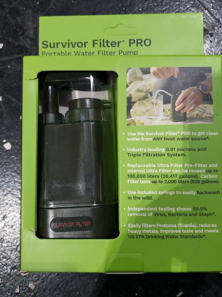 survivor filtor pro