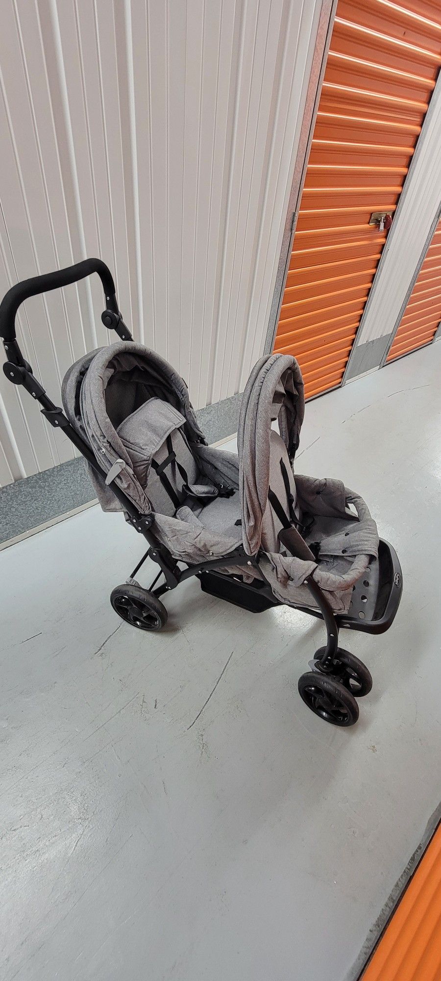 Baby Joy Double Stroller