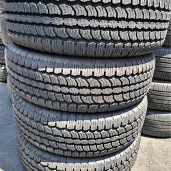 245/70r17 General Tires Cón 90% De Vida Las 4 