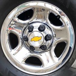 16” Chrome Chevrolet / GMC WHEELS 6x5.5” Bolt Pattern