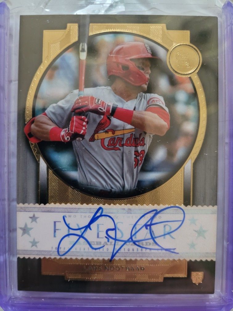 22 Topps Five Star Lars Nootbar RC AUTO!