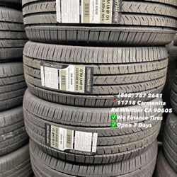 225/50R18 Gritmaster New Set of Tires Installed and Balanced Set de Llantas Nuevas Instaladas y Balanceadas