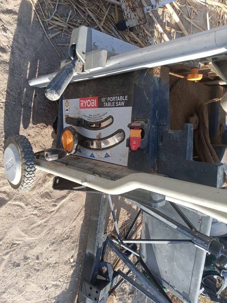 10" Ryobi Portable Table Saw