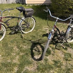 Pair Of 1995 Schwinn Cruisers