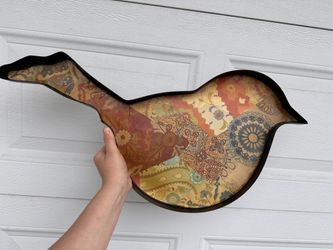 Boho Wall Art – Decorative Bird Silhouette