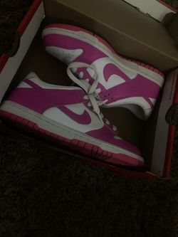 Pink Nike Dunk Low 