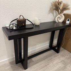 Wood Entryway Table For Sale