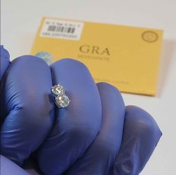 Moissanite Stud Earrings