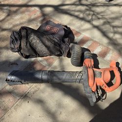 Black+Decker Backpack Leaf Vacuum & Mulcher
