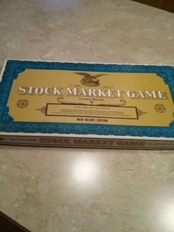 Vintage Whitman Deluxe Edition Stock Market Board Game 1968
