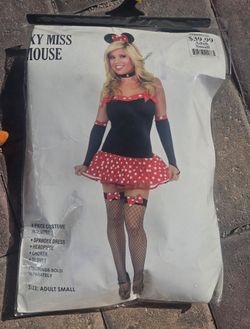 Miss Mouse Halloween Costume Adult Small