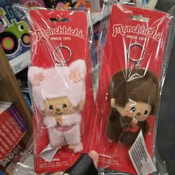 Monchhichi Plush Keychain 