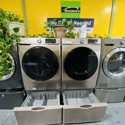 Washer And Dryer Rose Gold Finance Available 