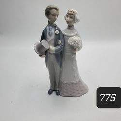 Vintage Ceramic Wedding Couple 