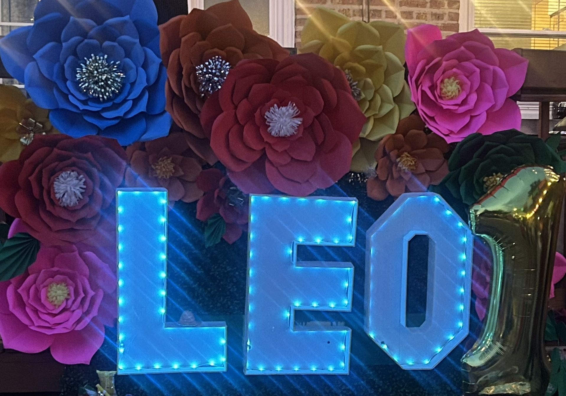 Handmade Leo Letters