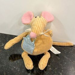 Make Believe Ideas Plush Mouse Corduroy 10" Honey Country Mousewith Star 