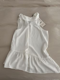 Zara white top 