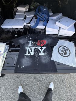 Hellstar “I ❤️ NY” Graphic T-Shirt (Size L – Last One)