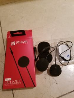 Brand new uclear pulse bluetooth motorcycle helmet speakers