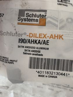 schluter dilex ahk inside corner - $20; home depot $30+tax
