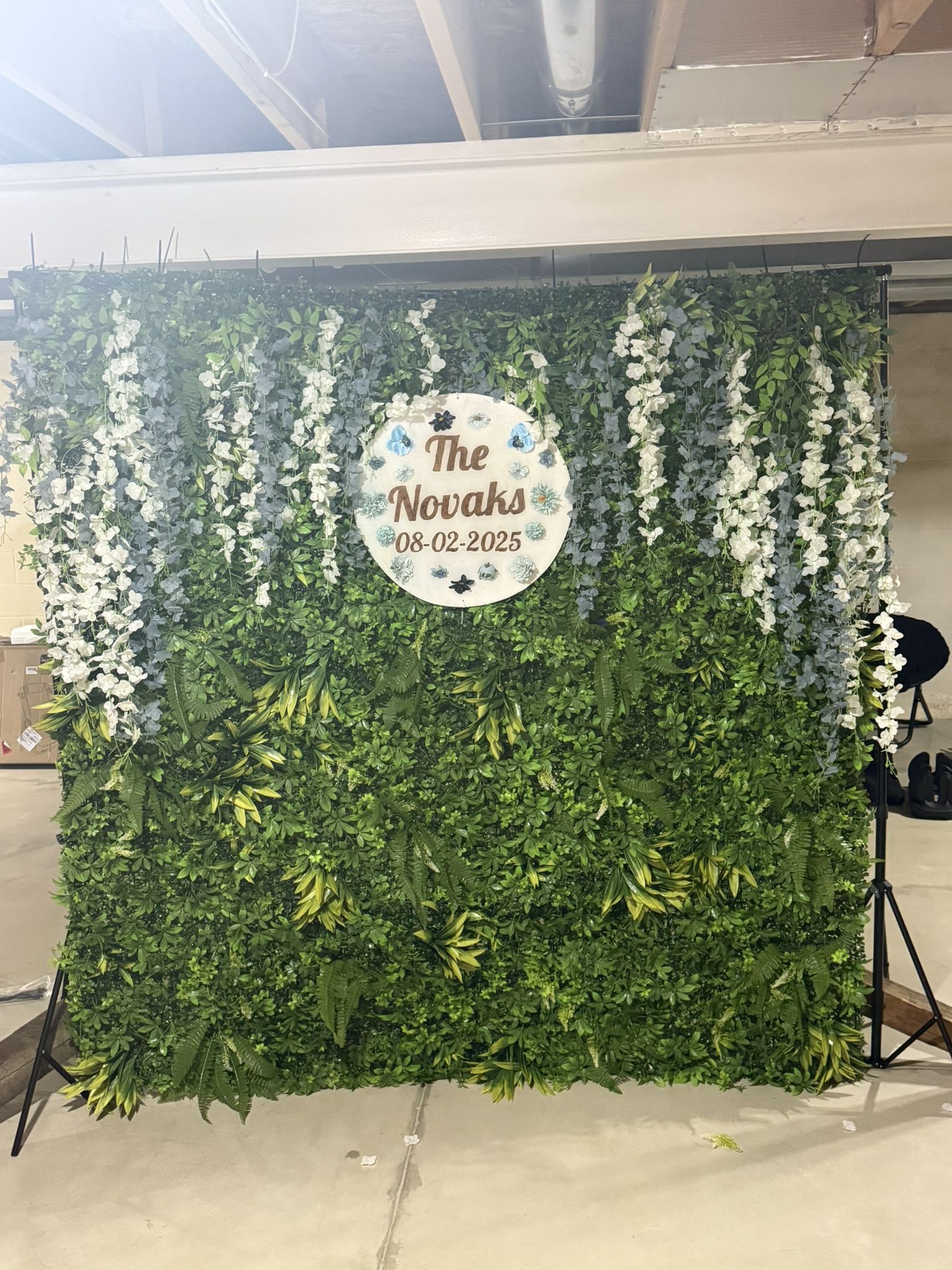 Artificial Flower Wall