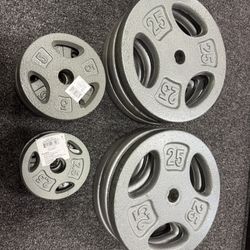 1-Inch Standard Cast Iron Grip Plate, Multiple Sizes Available, Grey